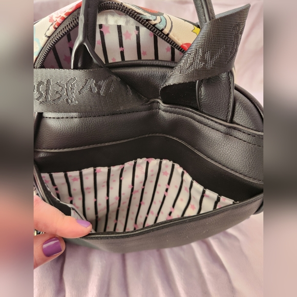 Betsey Johnson Small Grafitti Backpack - Picture 3 of 7